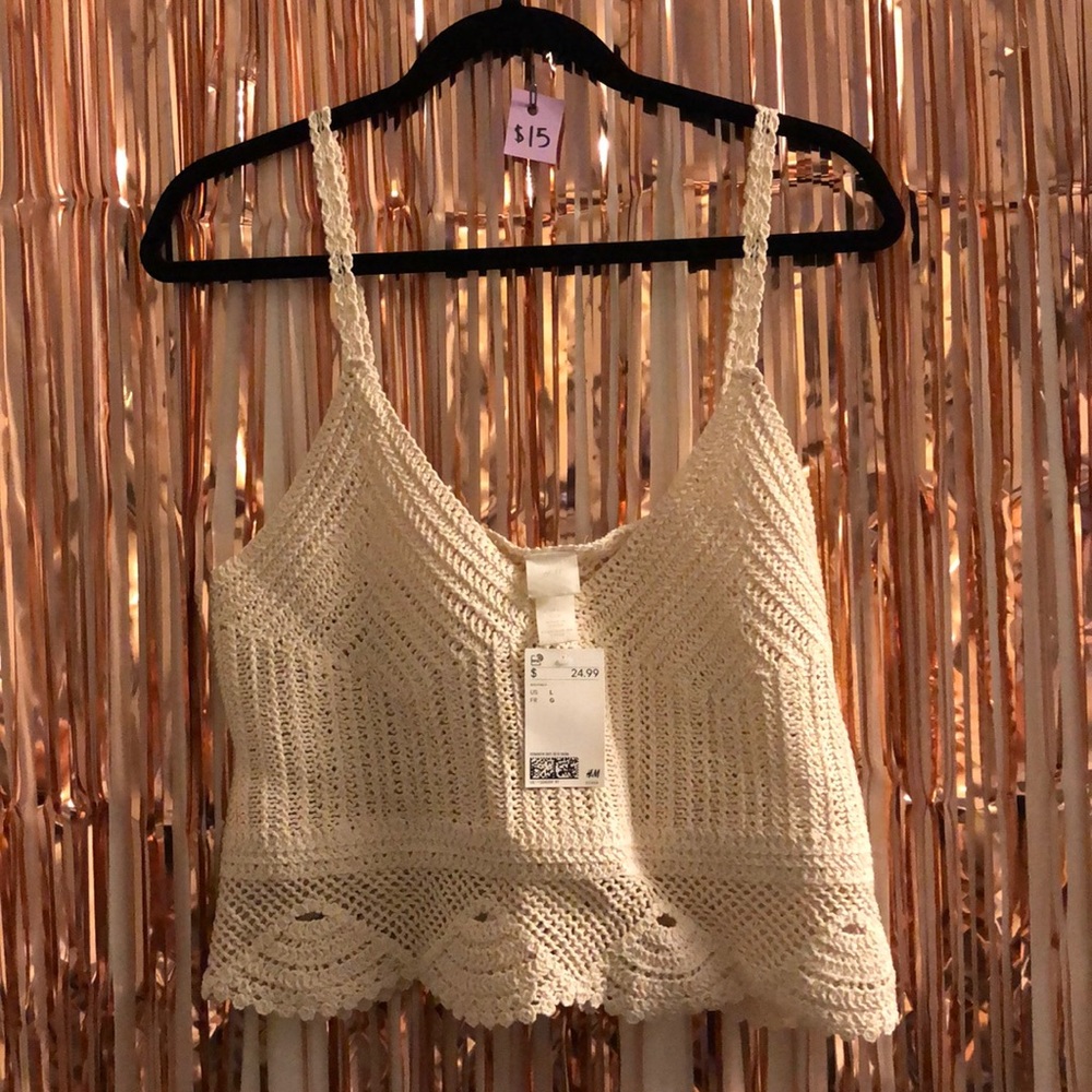 Crochet crop top